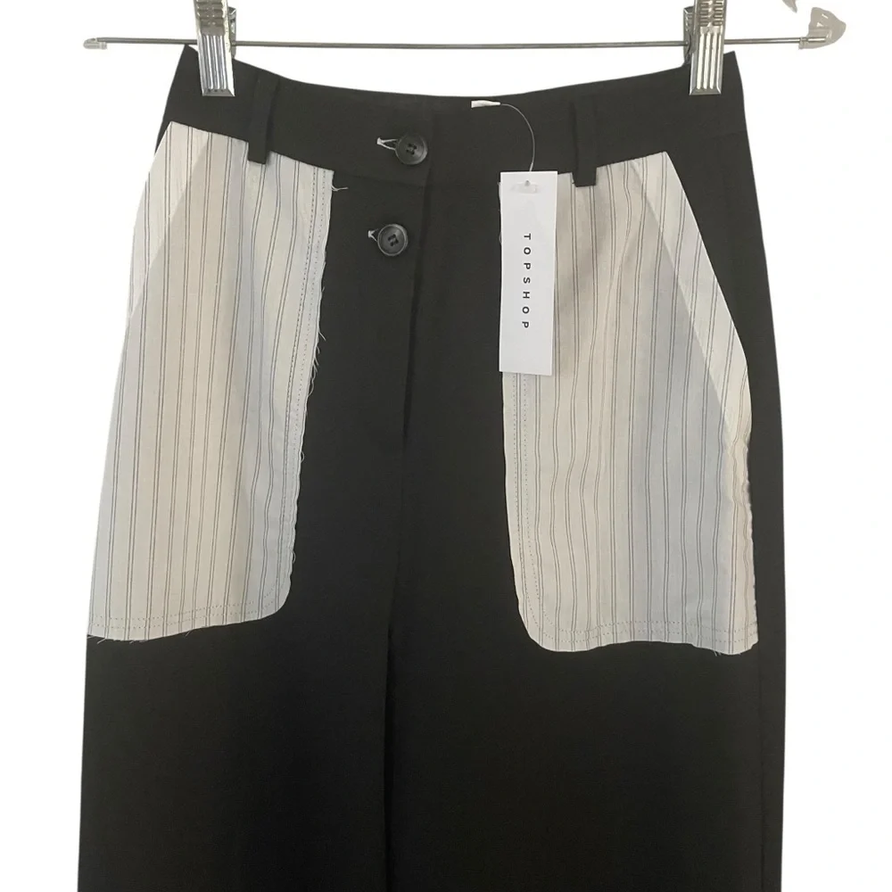 NWT Topshop Black Pants Size 0